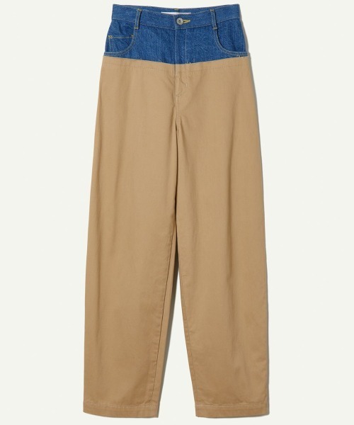 Leinwande パンツ leinwande 「leinwande」 パンツ SMALL ベージュ レディース