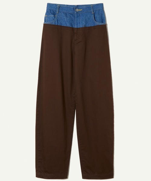 leinwande 「leinwande」 パンツ SMALL ベージュ レディース