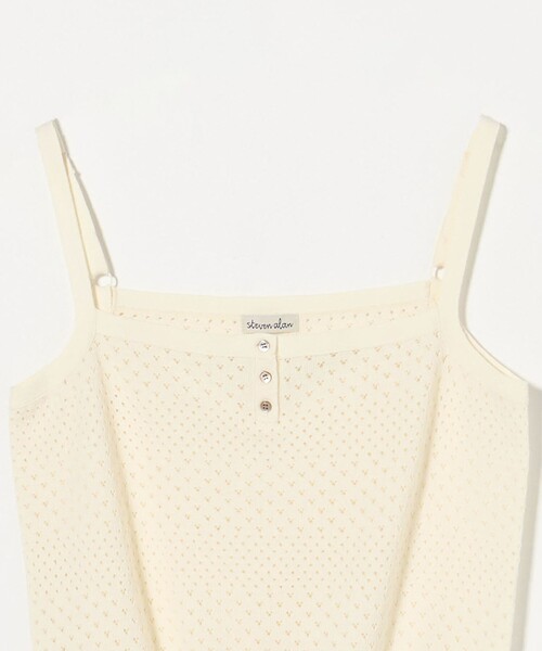 STEVEN ALAN キャミソール 「Steven Alan」アイレット
