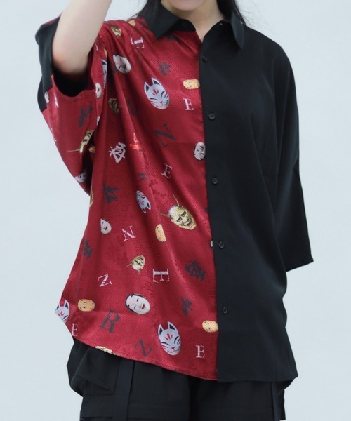 リライブシャツ　SS バーガンディ SAINT M×××××× - 【残りわずか】SM-HR8-0000-030 / SS TEE