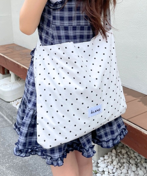 ALAND トートバッグ 「UNISEX」ALAND／アソート柄トートバッグ