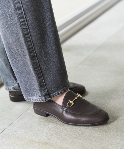 LE TALON（ル タロン） ローファー 「追加」レザービットバブーシュ