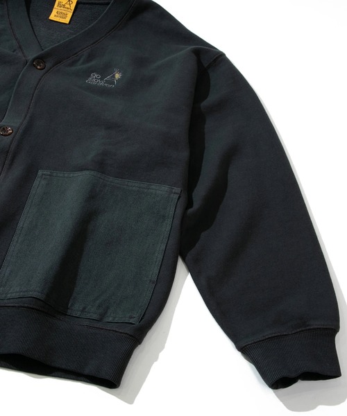go slow caravan 「go caravan」 カーディガン X-LARGE レッド