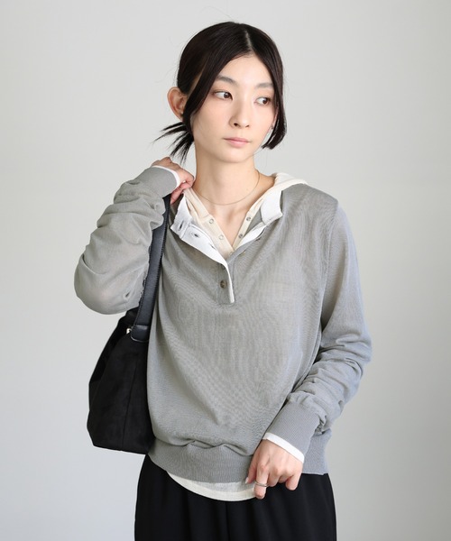 select MOCA（セレクトモカ） サマーニット ニット セーター フェイク