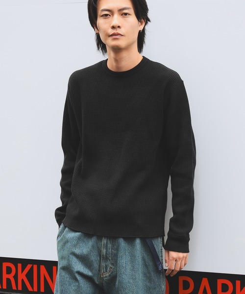 BEAMS（ビームス） tシャツ サーマル クルーネック メンズ レディース