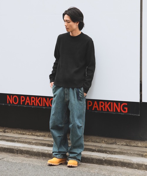BEAMS（ビームス） tシャツ サーマル クルーネック メンズ レディース