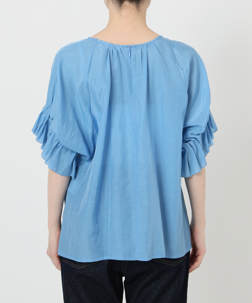 SLOBE IENA ブラウス シャツ タックフリルスリーブブラウス SLOBE IENA ブラウス シャツ タックフリルスリーブブラウス