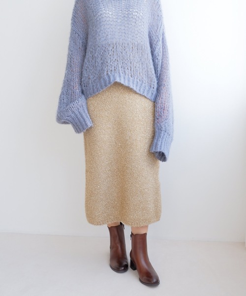 MODE KAORI（モードカオリ） ブーツ アコーディオンサイドゴアブーツ