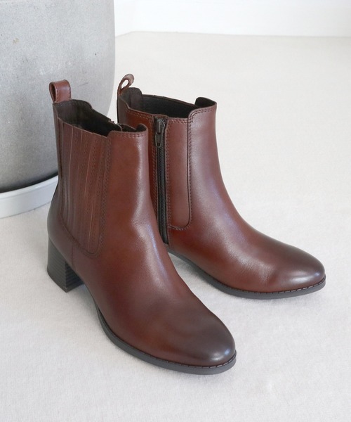 MODE KAORI（モードカオリ） ブーツ アコーディオンサイドゴアブーツ