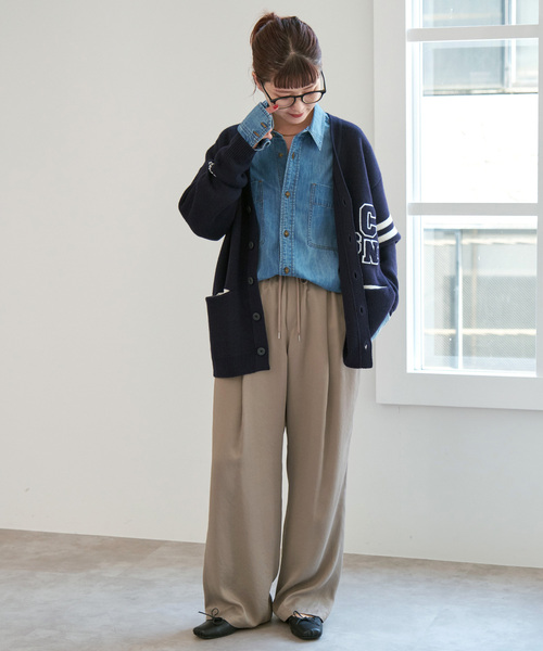 Spick & Span サテンイージーパンツ 38 WEB限定追加2》サテンイージーパンツ（その他パンツ）｜Spick