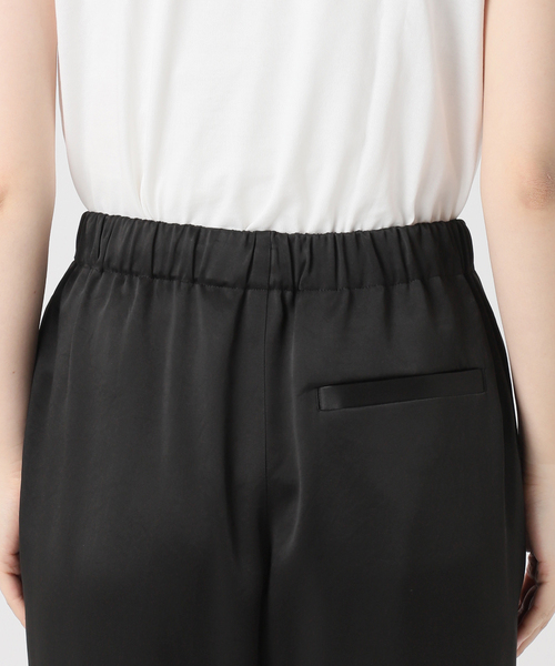Spick and Span サテンイージーパンツ Spick & Span｜《追加》サテンイージーパンツ | Rakuten Fashion