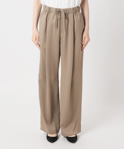 Spick & Span サテンイージーパンツ 38 追加》サテンイージーパンツ（その他パンツ）｜Spick and Span