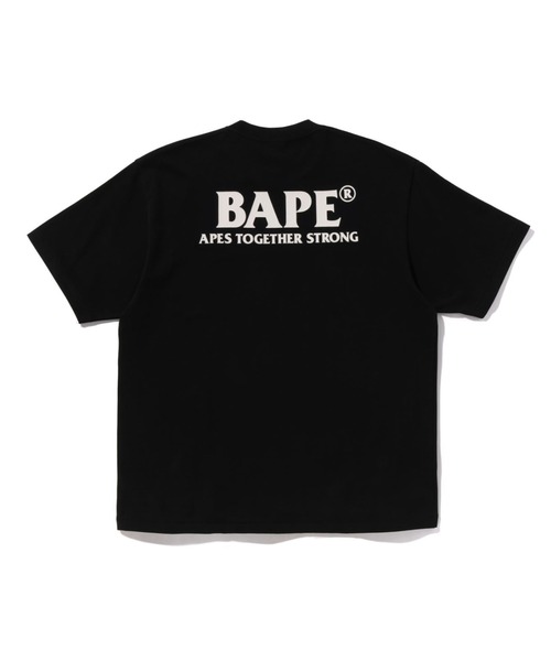 A BATHING APE ブラック Tシャツ XL Buy A Bathing Ape One Point Relaxed Fit Tee in black