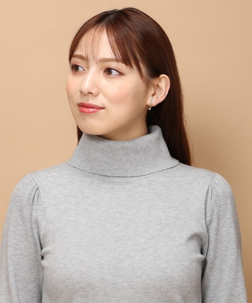 「MISCH MASCH」 タートルネックニット S ホワイト レディース_画像8