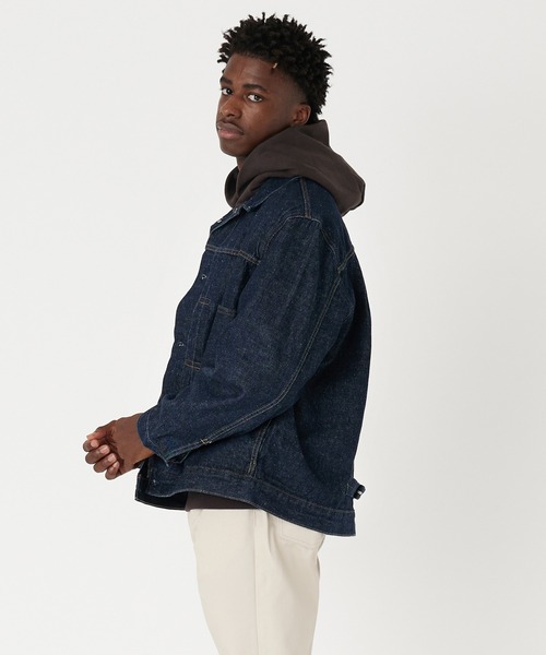 LEVI'S デニムジャケット Mサイズ ダークブルー Levi's デニムジャケット gジャン Levi's/リーバイス トラッカー