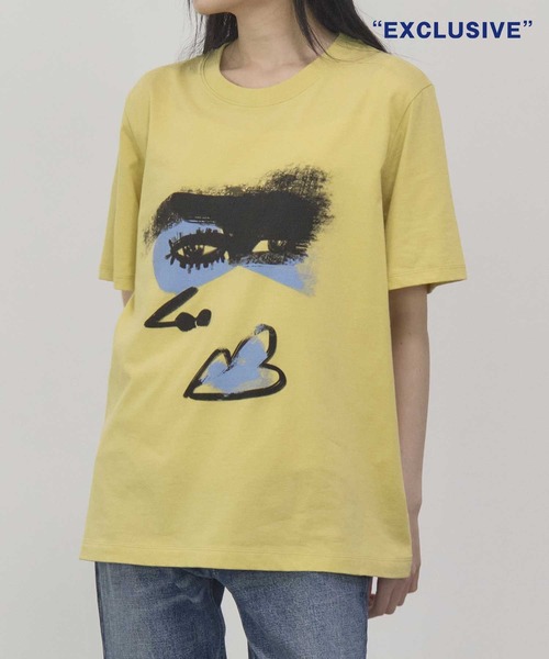 tシャツ 「AKIRANAKA/アキラナカ」EX.Graphic Art Tee B別注グラフィックアートTシャツ レディース