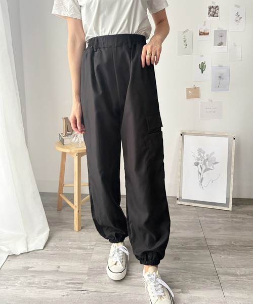 Dewlily パンツ ゆるっと履けてラフなのに抜け感もある！ カーゴ風