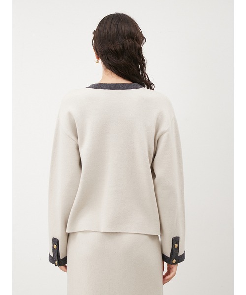 Mila Owen（ミラオーウェン） ニットカーディガン 0 ホワイト