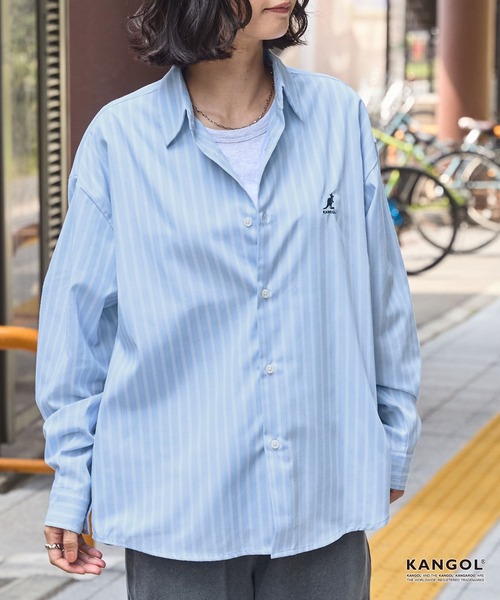 KANGOL（カンゴール） シャツ 別注 ワンポイントロゴ刺繍 アソート