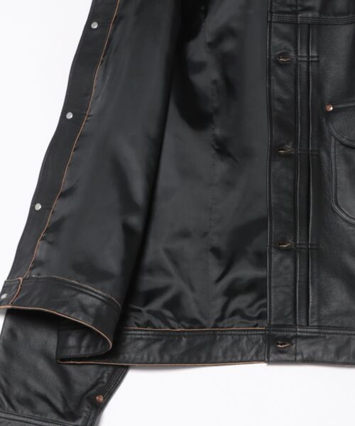 Lee  レザージャケット Lee コート ジャケット Lee/リー 「新作」COWBOY JACKET LEATHER