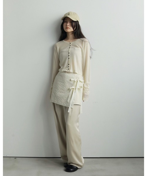 anuke（アンヌーク） キャップ 帽子 Cotton Logo Cap レディース