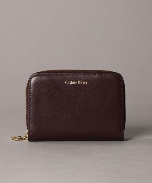 Calvin Klein 財布 ミディアム フラップジップ アラウンド
