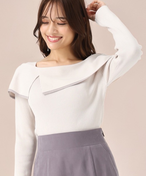 MISCH MASCH（ミッシュマッシュ） ニット セーター 2025秋冬新作 2way