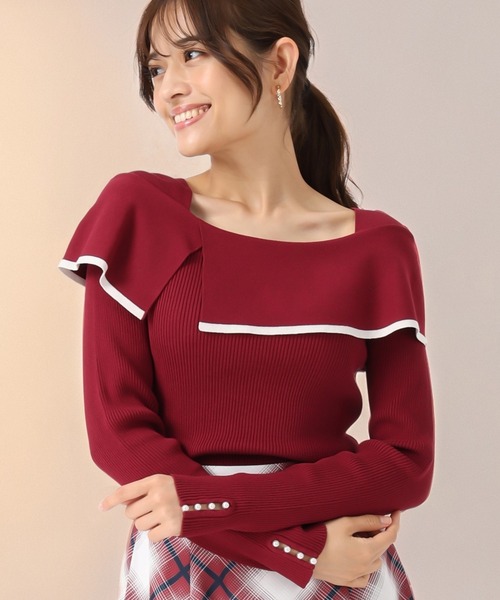 MISCH MASCH（ミッシュマッシュ） ニット セーター 2025秋冬新作 2way