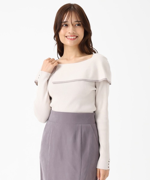 MISCH MASCH（ミッシュマッシュ） ニット セーター 2025秋冬新作 2way