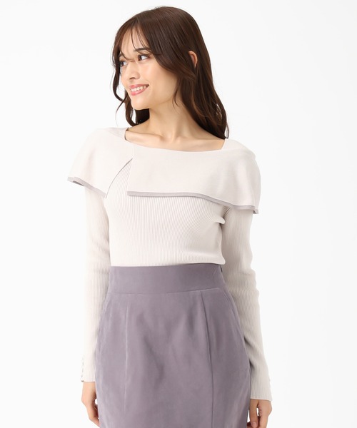 MISCH MASCH（ミッシュマッシュ） ニット セーター 2025秋冬新作 2way