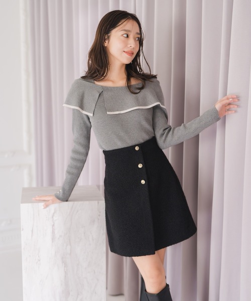 MISCH MASCH（ミッシュマッシュ） ニット セーター 2025秋冬新作 2way