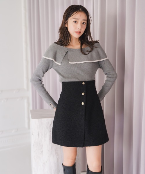 MISCH MASCH（ミッシュマッシュ） ニット セーター 2025秋冬新作 2way