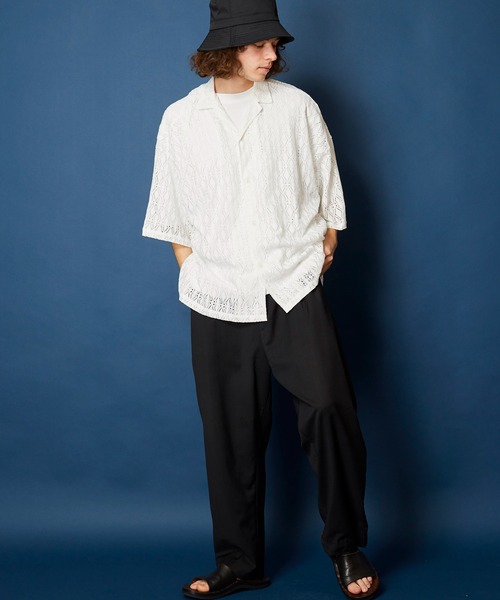 「MEMENTISM」 半袖シャツ FREE ホワイト メンズ_画像6