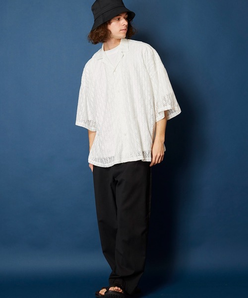 「MEMENTISM」 半袖シャツ FREE ホワイト メンズ_画像8