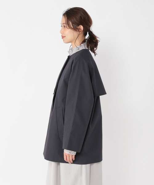studio CLIP（スタディオクリップ） ノーカラーコート FREE ネイビー