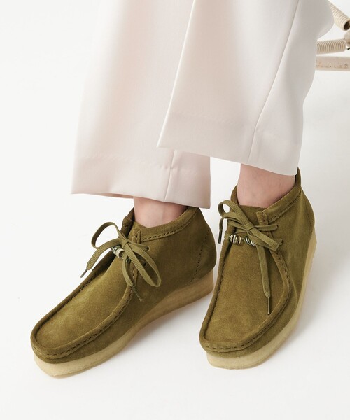 美品 Clarks collection スエード ワラビー ブーツ Clarks Originals ブーツ 「Clarks Originals」スエード