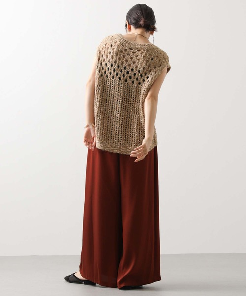 Gready Brilliant（グレディブリリアン） ベスト ジレ モヘア混ラメV