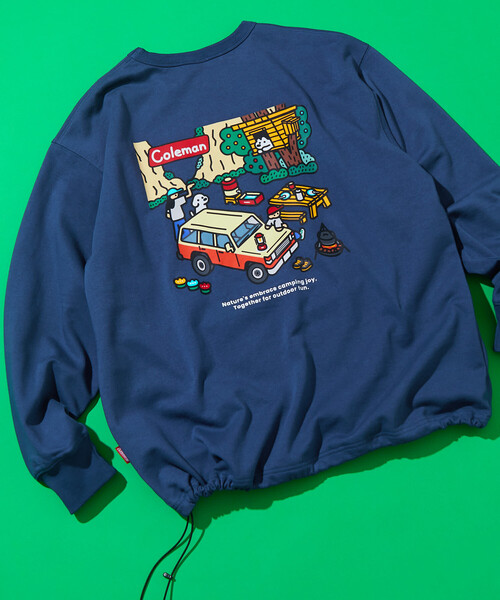 Coleman×matsui プルオーバースウェット Coleman（コールマン） トレーナー スウェット Coleman×matsui×FREAK'S