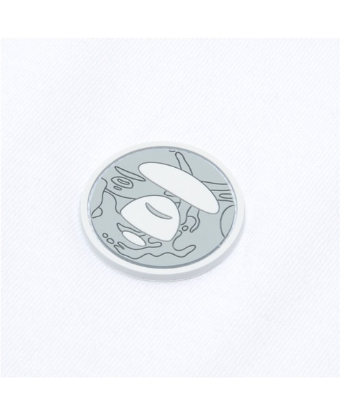 「AAPE BY A BATHING APE」 半袖Tシャツ LARGE カーキ メンズ_画像6