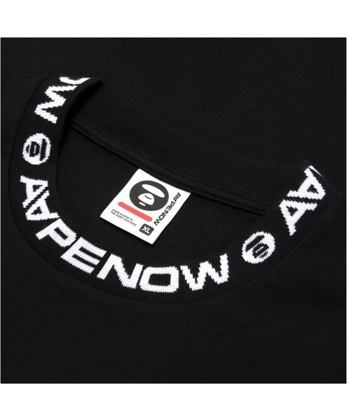 「AAPE BY A BATHING APE」 半袖Tシャツ LARGE カーキ メンズ_画像9