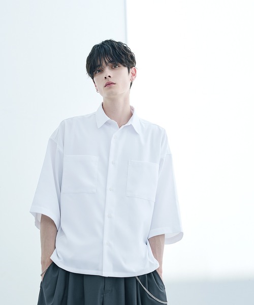 「ASTRONOMY」 半袖シャツ S ブルー メンズ_画像2