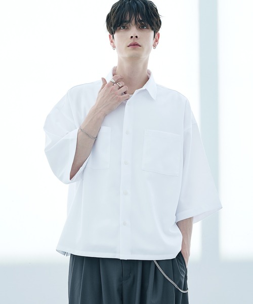 「ASTRONOMY」 半袖シャツ S ブルー メンズ_画像4