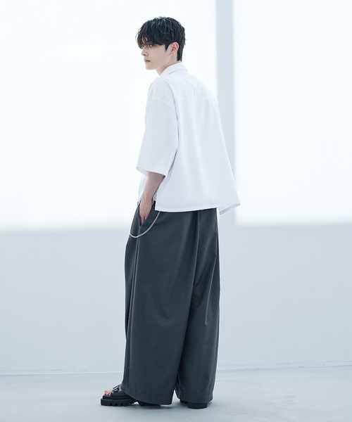 「ASTRONOMY」 半袖シャツ S ブルー メンズ_画像9