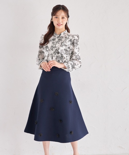 tocco closet（トッコ クローゼット） スカート 「ZOZO限定」立体