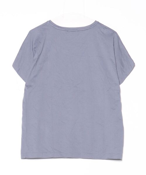 「ATON」 半袖Tシャツ ONE SIZE ブルー系その他2 レディース_画像2