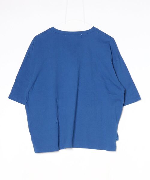 「MidiUmi」 7分袖カットソー - ブルー レディース_画像2