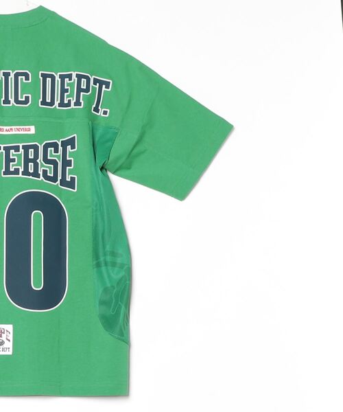 「AAPE BY A BATHING APE」 半袖Tシャツ X-LARGE ダークグリーン メンズ_画像5