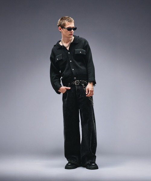 パンツ BONKNOW FREAKS Faded Corduroy Pants BONKNOW FREAKS / Faded Corduroy Detachable&Riders Five Pocket Pants BL