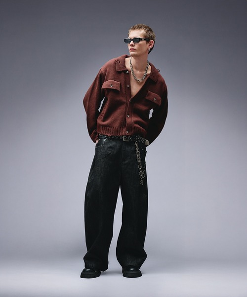 ANDER HUNK パンツ Faded Corduroy Curve Pants / フェード