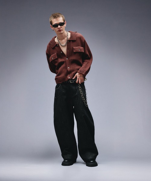 ANDER HUNK パンツ Faded Corduroy Curve Pants / フェード